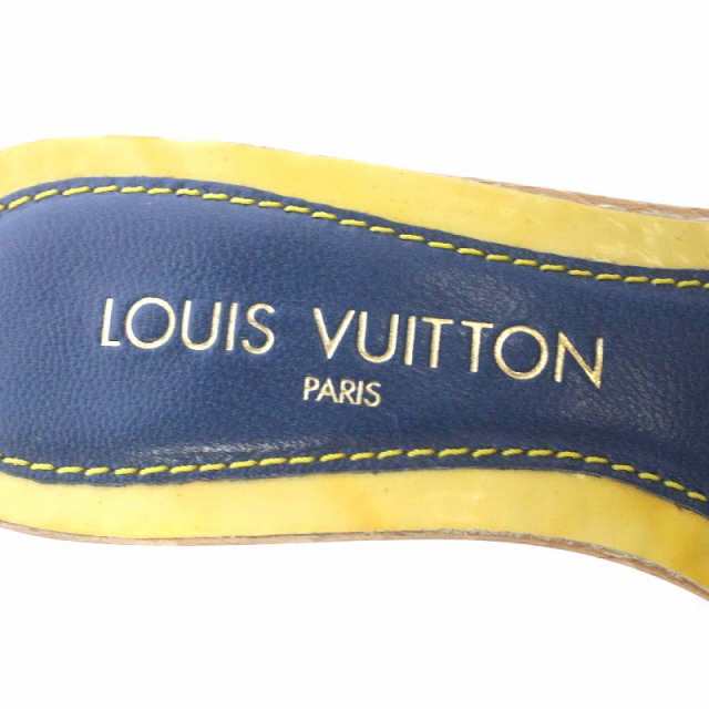 中古】ルイヴィトン LOUIS VUITTON モノグラム ミュール サンダル