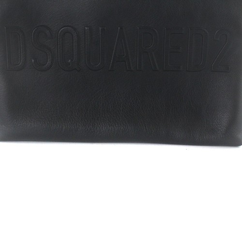 DSQUARED2/ディースクエアード　クラッチバッグ　セカンドバッグ　ブラック