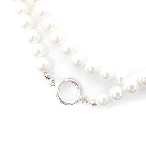 Ameri UND 2WAY LONG PEARL NECKLACE 新品