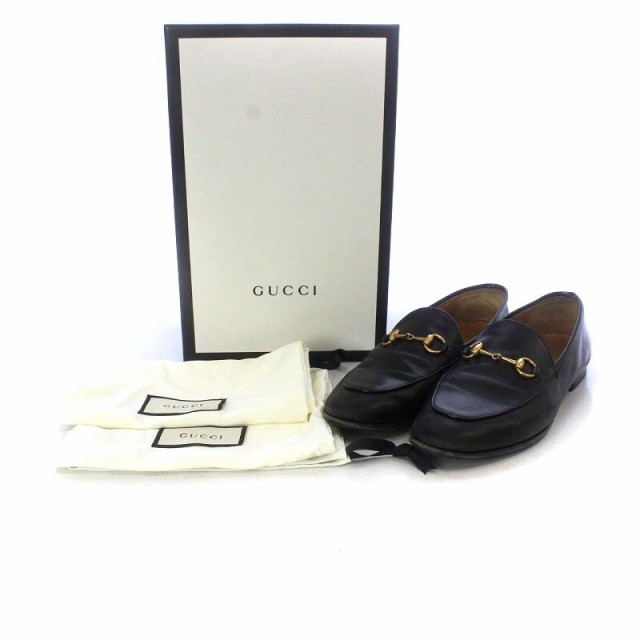 中古】グッチ GUCCI ヨルダーン ホースビットローファー スリッポン