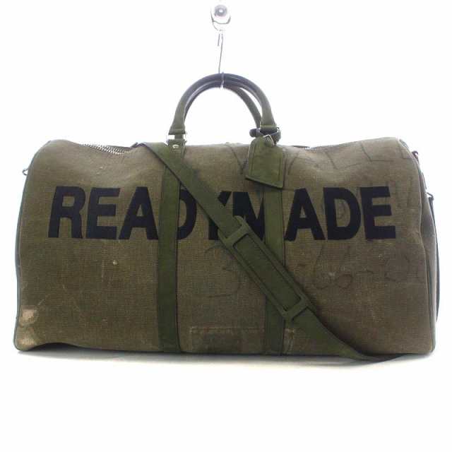 中古】レディメイド READYMADE Over Night Bag L 2way ボストンバッグ