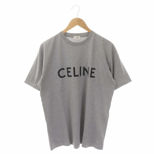 中古】セリーヌ CELINE by Hedi Slimane ルーズフィット ロゴ プリント