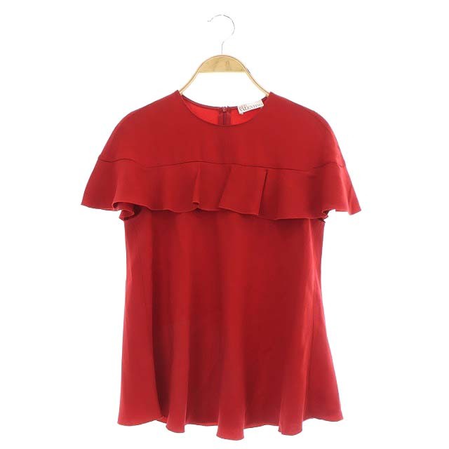 中古】レッド ヴァレンティノ RED VALENTINO ラッフルブラウス プル