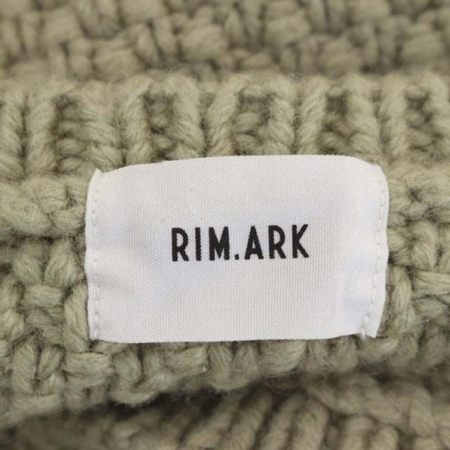 中古】リムアーク rim.ark Vneck relax knit tops ニット 中古】リムアーク rim.ark Vneck relax knit tops ニット
