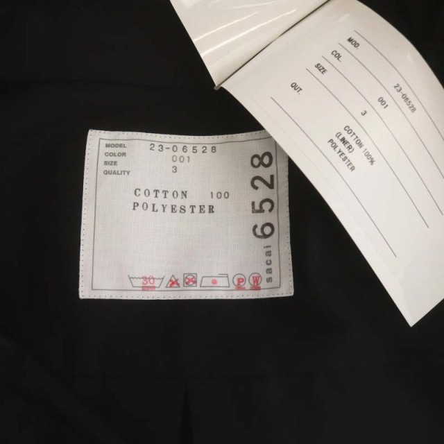 サカイ トーマスメイソン 23SS Poplin Shirt 23-06528