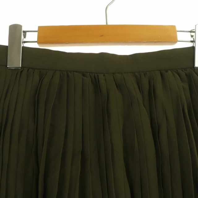 drawerシルクプリーツスカート-