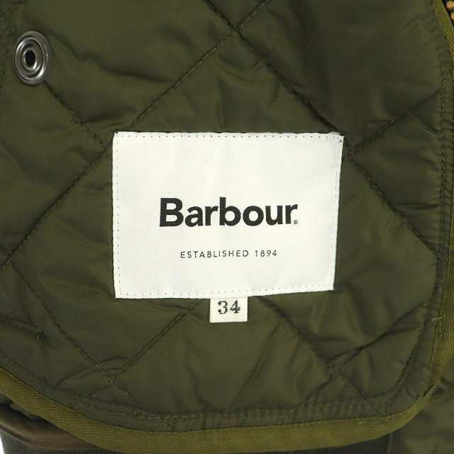 中古】バブアー Barbour ナイロンキルティングブルゾン ジャケット