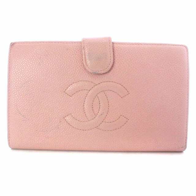 中古】シャネル CHANEL ヴィンテージ 長財布 二つ折り ココマーク ...