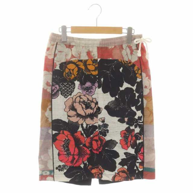 中古】ドリスヴァンノッテン DRIES VAN NOTEN フラワー花柄タイト