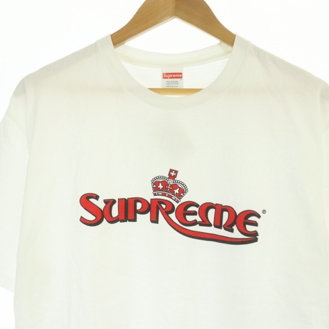 白サイズ【新品・未使用】 Supreme シュプリーム Crown Tee 白