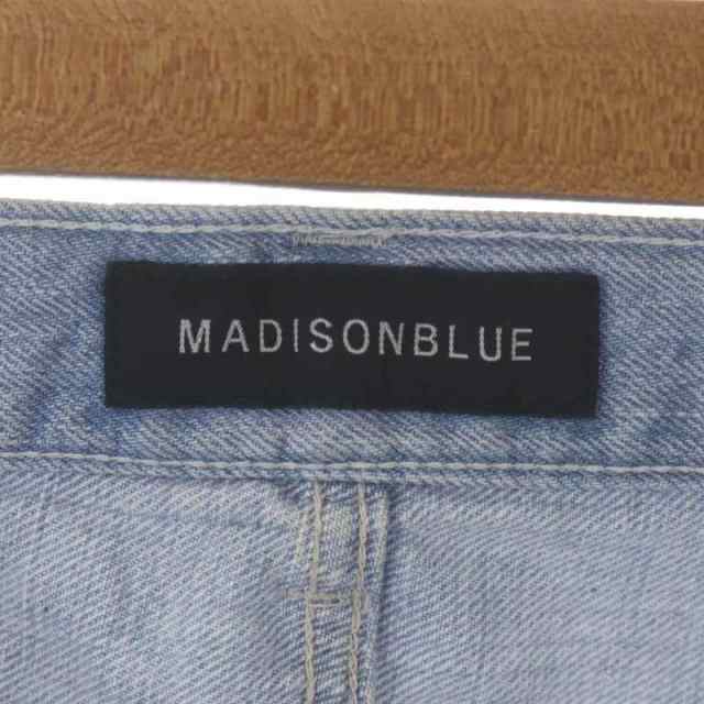 中古】マディソンブルー MADISONBLUE ボタンフライ ストレートデニム ...