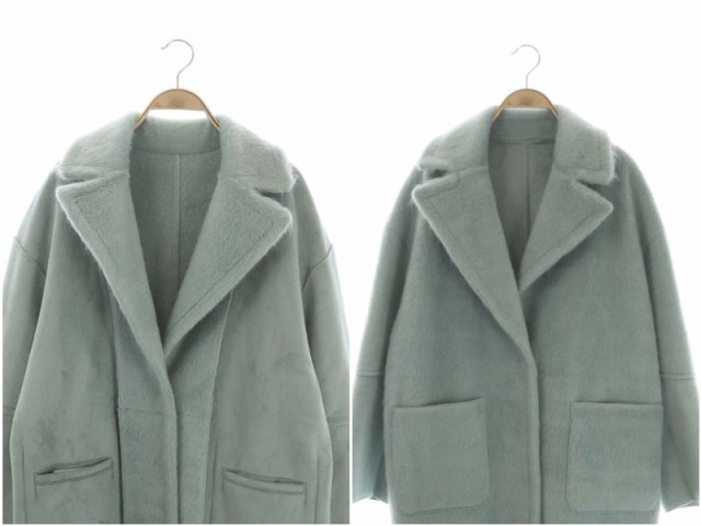 中古】未使用品 アメリヴィンテージ BLANKET LIKE FAKE MOUTON COAT