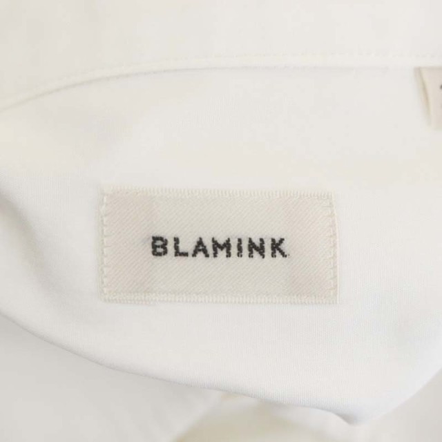 未使用 BLAMINK レギュラーカラーブラウスblamink