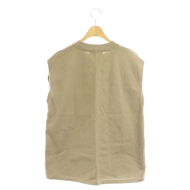 Taro Horiuchi 未使用 ベージュ ノースリーブ トップス Taro Horiuchi