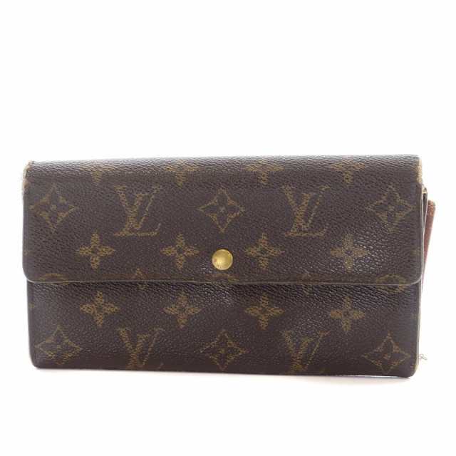 中古】ルイヴィトン LOUIS VUITTON 旧型 モノグラム ポルトフォイユ