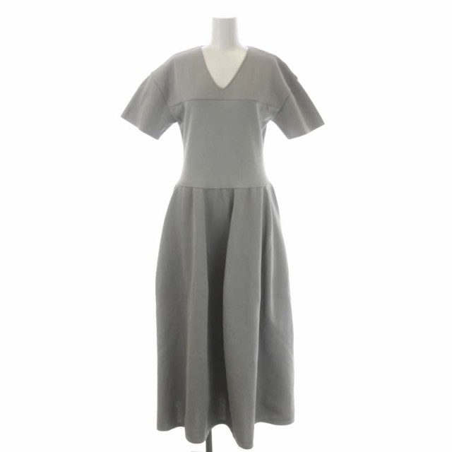 ルシェルブルー 23SS Knitted V Dress ニットドレス ワンピース ロング