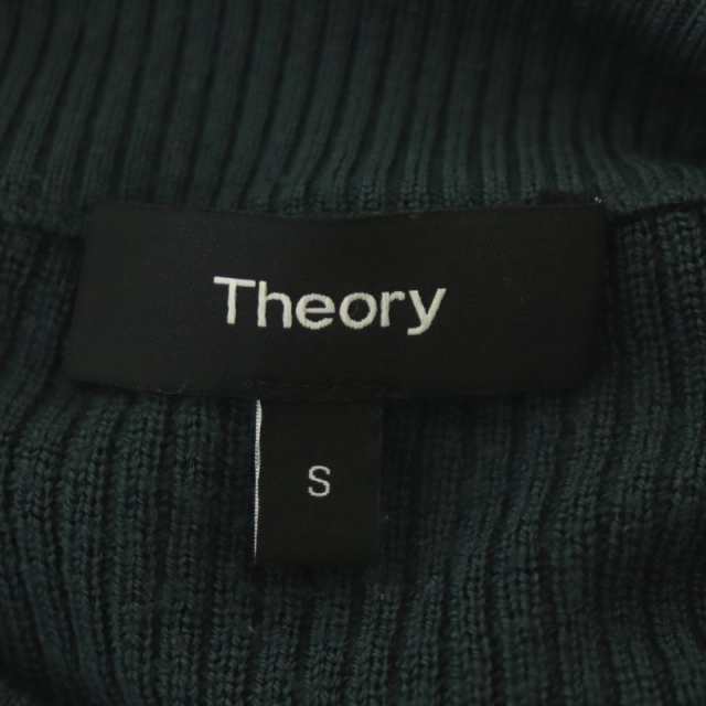 中古】セオリー theory SIDE BUTTON POクルーネック半袖ニット ...