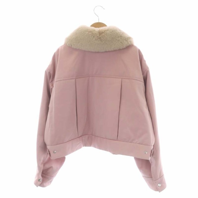 中古】ファーファー furfur 22AW エコファー衿パテッドGジャン