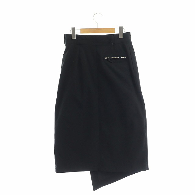 【中古】ザノースフェイス ×HYKE ハイク Tec Wrap Skirt スカート ラップ ロング M 黒 ブラック NBW491HY｜au PAY  マーケット