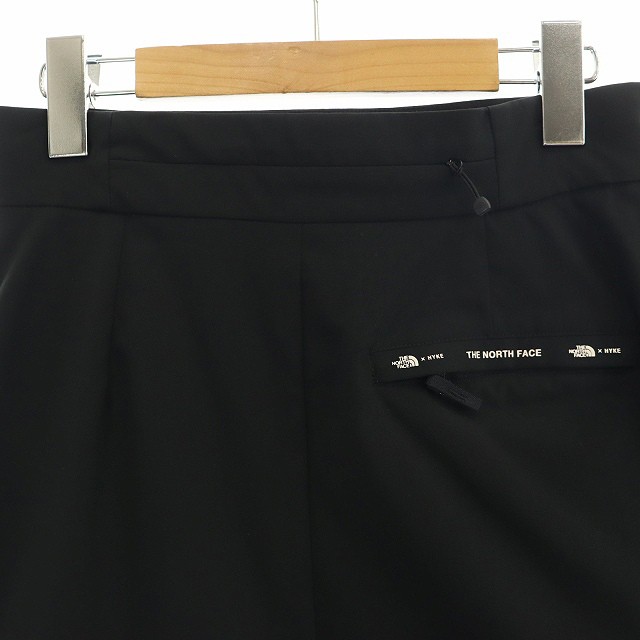 【中古】ザノースフェイス ×HYKE ハイク Tec Wrap Skirt スカート ラップ ロング M 黒 ブラック NBW491HY｜au PAY  マーケット