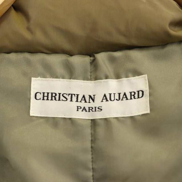 中古】クリスチャンオジャール CHRISTIAN AUJARD ダウンコート ロング