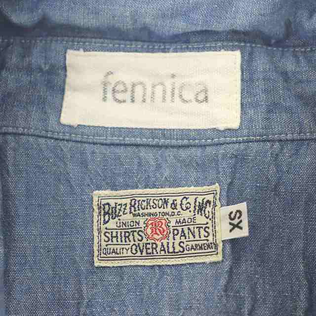 中古】バズリクソンズ BUZZ RICKSON'S × fennica シャンブレーシャツ