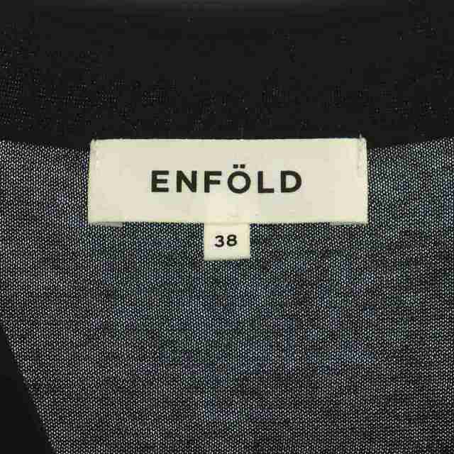 中古】エンフォルド ENFOLD 23SS HEXAGON CARDIGAN カーディガン