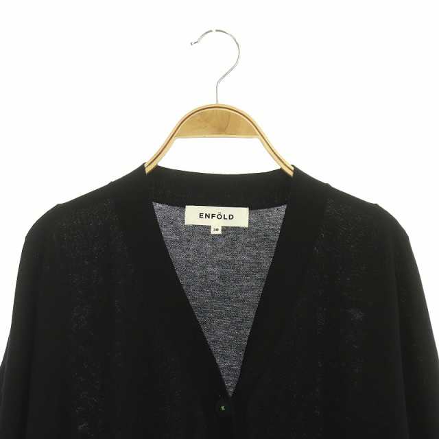 中古】エンフォルド ENFOLD 23SS HEXAGON CARDIGAN カーディガン