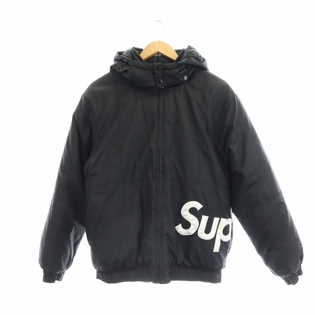 シュプリーム 16AW sideline side logo parka 中綿 ジャケット フード