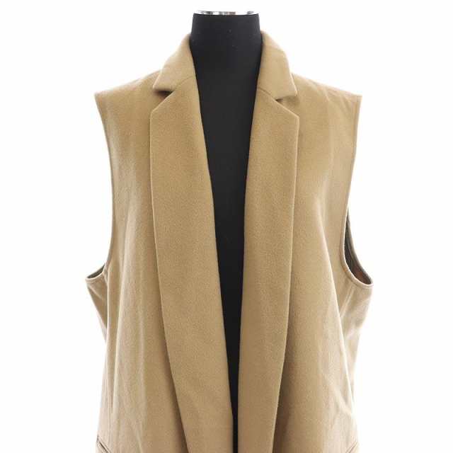 中古】セオリー theory LOFTY WOOL BOXY FIT VEST ロングベスト ウール ...