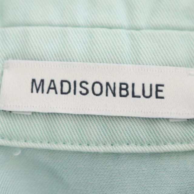 【中古】マディソンブルー CAP SLEEVE BLOUSE OVER DYED TWILL ノースリーブシャツ ブラウス 00 ライトブルー｜au  PAY マーケット