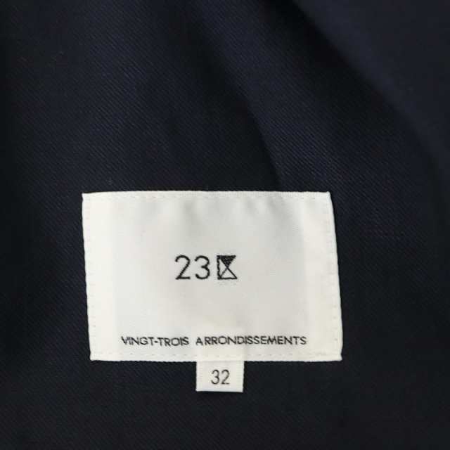 中古】23区 オンワード樫山 vingt-trois Vintege Soft Twill ラップ