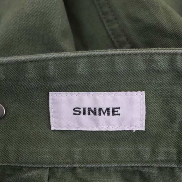 中古】シンメ SINME グルカパンツ テーパード タック ジッパーフライ