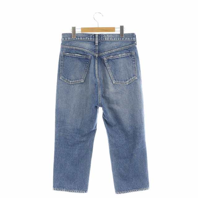 中古】マディソンブルー MADISONBLUE CRASHED SAROUEL PANTS DENIM