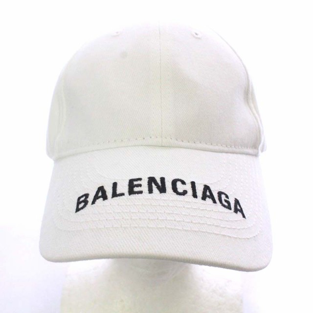 バレンシアガ BALENCIAGA エンブロイダリー キャップ ロゴ 帽子 野球帽