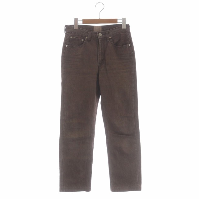 THE SHISHIKUI シシクイ basic jeans brown 26-