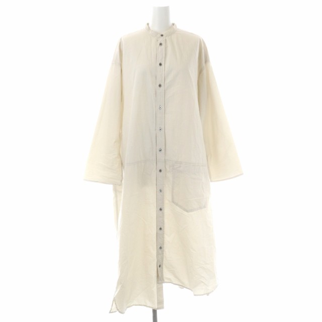 ネストローブ nest Robe 22SS コットンラミー リメイクシャツ