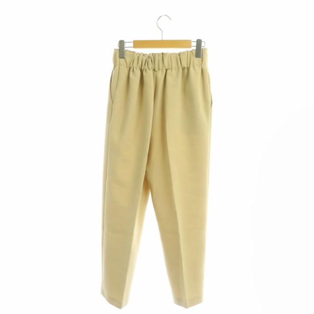 machatt 大豆 タックテーパードパンツ