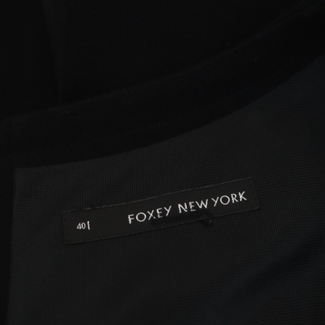 中古】フォクシーニューヨーク FOXEY NEW YORK コクーンワンピース 膝