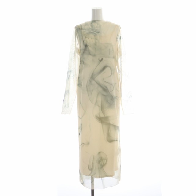 中古】アメリヴィンテージ 23SS CURL OF SMOKE SHEER DRESS ワンピース