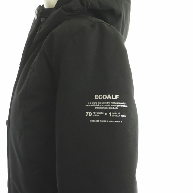 格安特価Ecoalf ダウン　黒ダウン ジャケット・アウター