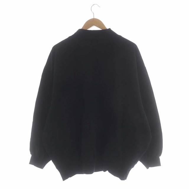 イズネス SWEAT CARDIGAN スウェット カーディガン 長袖 M 黒