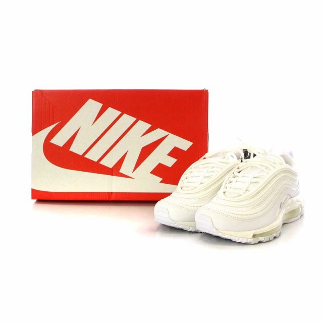 中古】ナイキ NIKE WMNS Air Max 97 White/Pure Platinum ウィメンズ