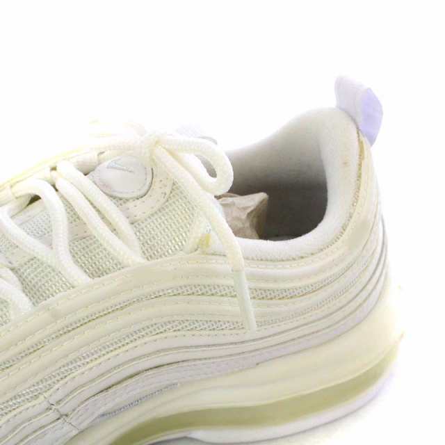 中古】ナイキ NIKE WMNS Air Max 97 White/Pure Platinum ウィメンズ