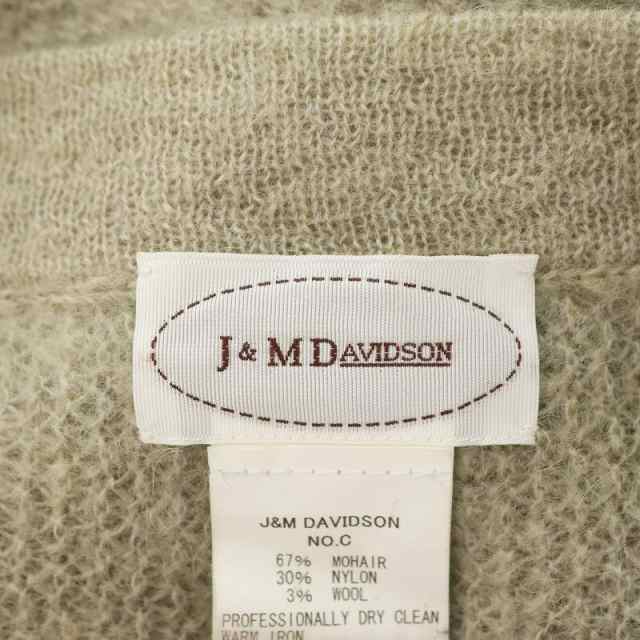 中古】ジェイ&エムデヴィッドソン J&M Davidson ストール 大判 モヘヤ