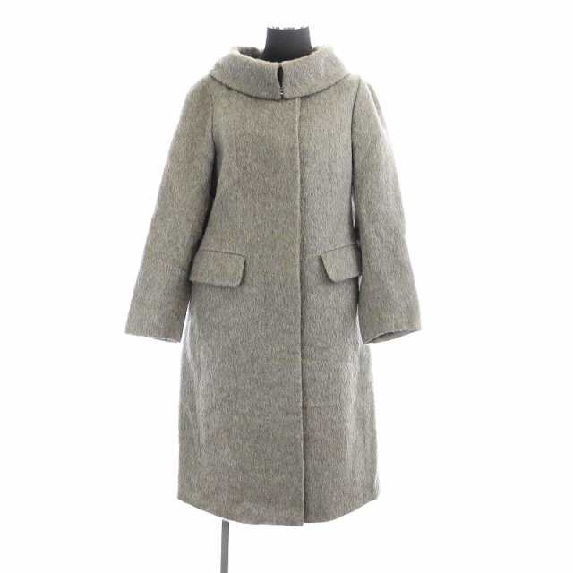 中古】マックスマーラ MAX MARA 白タグ アルパカシャギー ロングコート ...