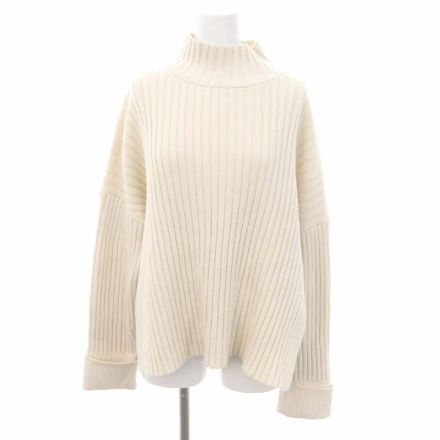 中古】ロンハーマン 23AW Air Cotton Rib Turtle Neck Pullover ニット セーター 長袖 S アイボリー  レディースの通販はau PAY マーケット - ブランド古着のベクトル | au PAY マーケット－通販サイト