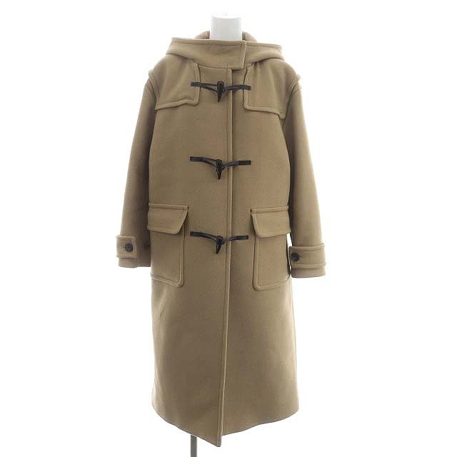 【中古】アルページュストーリー 22AW ロングダッフルコート アウター フード ウール 2 ベージュ /DO ■OSの通販は