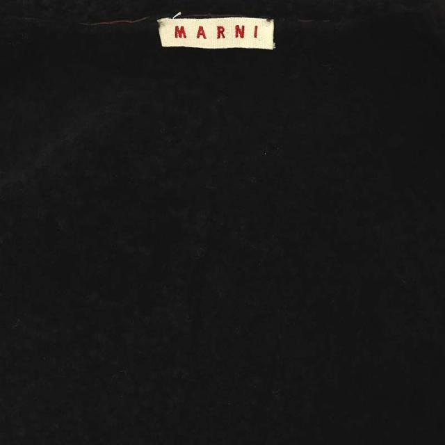 【中古】マルニ MARNI ムートンジャケット アウター 内ボア 42 茶 ブラウン /MF ■OS レディース_3