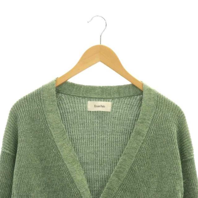 Ernie Palo ニットカーディガン Ernie Palo＞ポロ ニット カーディガン